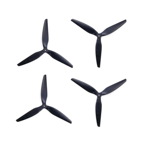 9050 9X5X3 9-inch 3-Blade Carbon Reinforced Nylon Propeller For UAV Drone Propulsion Power Output Component 2/4/8PCS(4Pcs 9050)