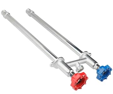 hot and cold water outdoor faucet