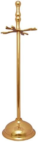 Adonai Hardware 18" Brass Stand (Polish Lacquered)