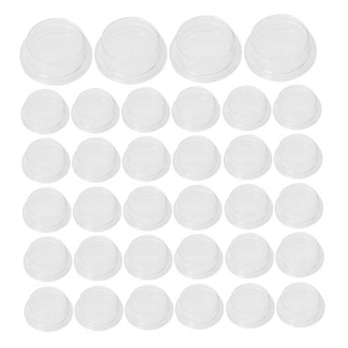 iplusmile 100 Piezas De Cubierta De Interruptor De Juguete para Tapa De Botón De Seguridad Tapa De Botón De Inicio Pulsador Impermeable De Inicio Redondas