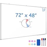 Dry Erase Board 72 x 48 Inch,...