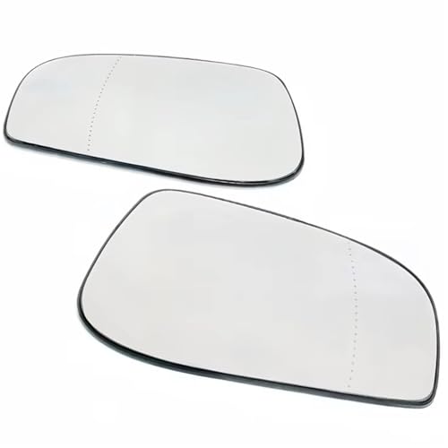 Verre de rétroviseur pour Volvo S60 2003-2006 avec miroir grand angle chauffé côté latéral