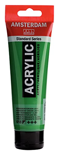 Amsterdam Standard Series Acrylfarbe Tube 120 ml Permanentgrün Hell 618 (17096182)