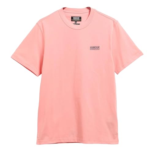 Barbour International Small Logo T-Shirt (UK, Alpha, XXL, Regular, Regular, Burnt Coral)