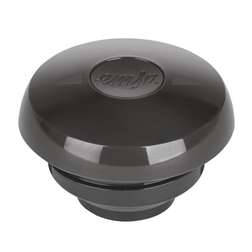 Foto von Emsa N40119 Samba Isolierkanne |1,5 Liter | Quick Press Verschluss | 12h heiß und 24h kalt | Transluzent Schwarz