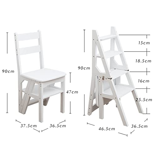 Taburete plegable de taburete multifunzione para el hogar cocina biblioteca o y ahorra espacio