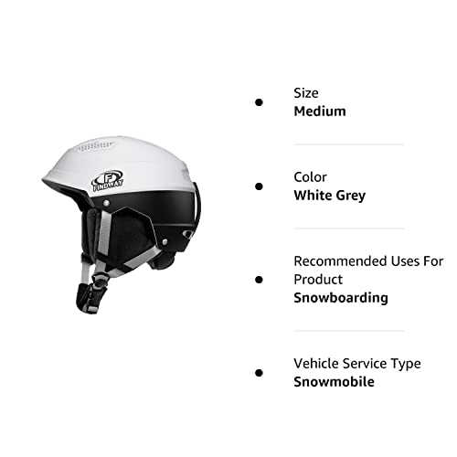 Findway Ski Helmet, Goggle Compatible Snowboard Helmet, Shockproof And Lightweight Snow Sports Helmet For Men, Women & Youth #TOP7