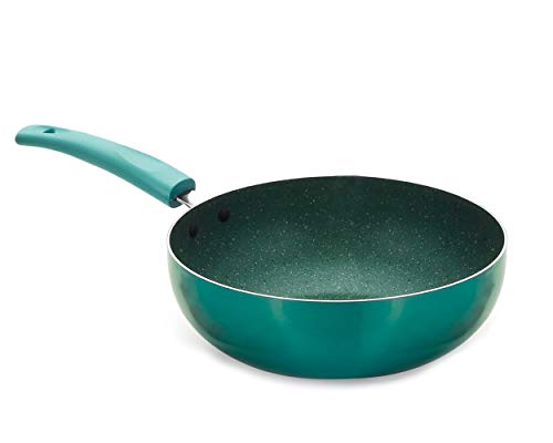 Image of Nirlon Induction Base Non Stick Aluminium Deep Kadhai