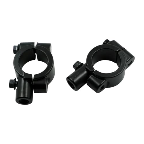Support de rétroviseur moto pour guidon de 22mm collier de fixation noir