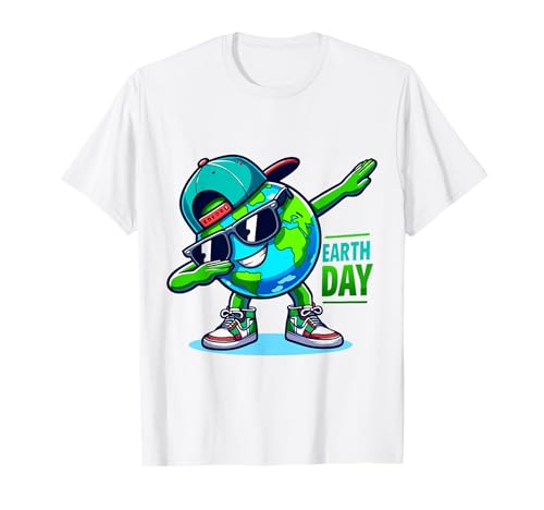 Cool Earth Dabbing Funny Planet Dab Día de la Tierra Amantes de la ecología Camiseta