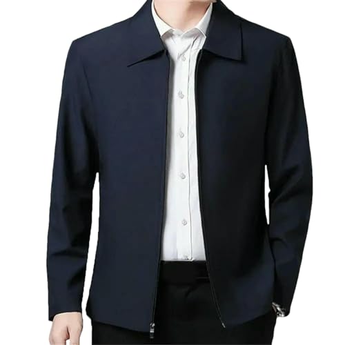 Veste de printemps homme pour météo instable avec fermeture éclair protectrice