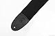 Levy’s Leathers Levy’s Gitarrengurt (Polypropylen, ca. 7,5 cm breit) schwarz M8P3-BLK