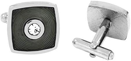 Aport Presents Botten Formal Horse Filigreeblue Silver Brass Formal Cufflinks Combo Sets for Boys Mens Gift Box #Aport-480