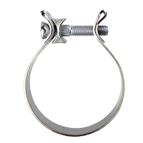 Exhaust Clamp Narrow Band 304 Stainless Steel (2.5 Exhaust Clamp 2Pcs) #TOP3