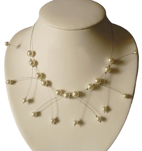 Collier mariée cristal autrichien pour sublimer un décolleté de mariage