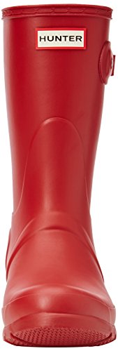 Hunter Womens Original Short Military Red Rain Boot - 6 B(M) Us #TOP1