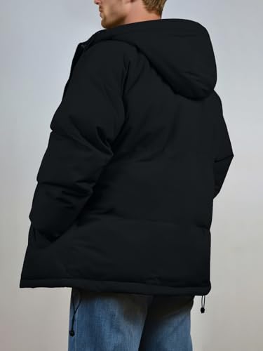 Men's Puffer Jacket Hooded quilted Winter Warm Windproof Coats for Ski Hiking Outdoor4