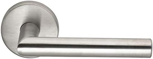 Omnia 12SD Single Dummy Door Lever from the Stainless Steel Featuring 2-7/16" Ro, Brushed Stainless Steel