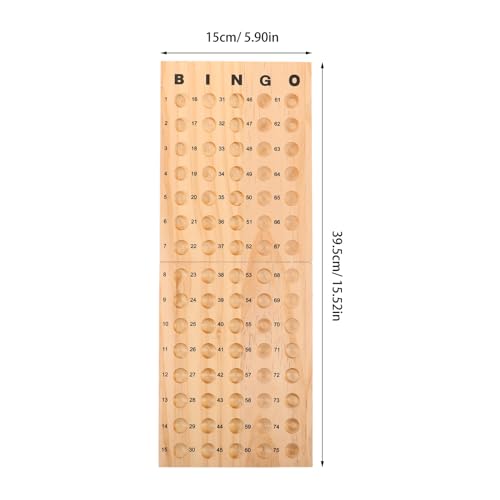 Plateau de Bingo en bois massif pliable d'exception pour vos soirées