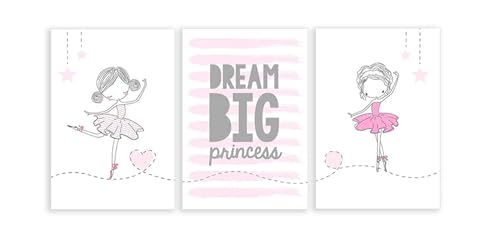 Toile danseuse de ballet rose pour inspirer les rêves de vos enfants