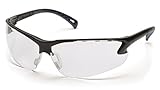 Pyramex Venture 3 Safety Glasses, Clear H2X Anti-Fog Lens