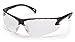 Pyramex Venture 3 Safety Glasses, Clear H2X Anti-Fog Lens