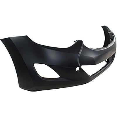 Garage-Pro Front Bumper Cover For 2011-2013 Hyundai Elantra Sedan 1.8L Engine USA Built Models, Primed Bumper Replacement