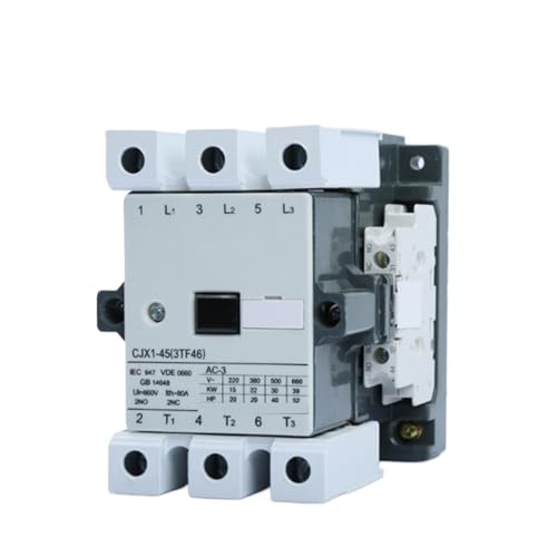Contacteur magnétique CJX1-45A AC 3TF46 tripolaire 24V 220V 380V 2NO 2NC