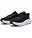 Under Armour Women's Charged Rogue 5, (001) Black/Black/White, 10, US