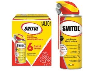 Svitol sbloccante spray - ml.400 bombola spray confezione pz.6 (2128) 1 confezione Arexons
