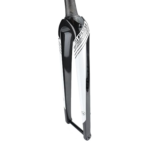 Fourche avant vélo route carbone conique axe traversant frein disque 700C