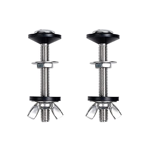 Hsthe Sea 2 pcs Toilet split water tank fixing screw accessories seated water tank fixing connection screw toilet water tank installation accessories