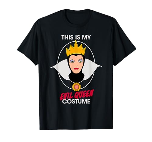 Disney Villains This Is My Evil Queen Halloween Costume T-Shirt