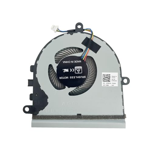 Ventilador de refrigeración de CPU de repuesto para Dell Inspiron 5570 5575 3501 3505 3533 3583 3584 3585 5593 P75F DC28000K7F0 DFS531005MC0T FK39 7MCD0 07MCD0 07MCD0