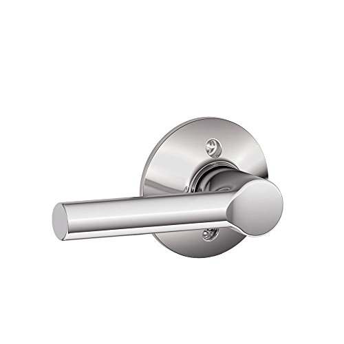 SCHLAGE Lock Company SCHLAGE Lever Non-Turning Lock, Bright Chrome (F170 BRW 625)