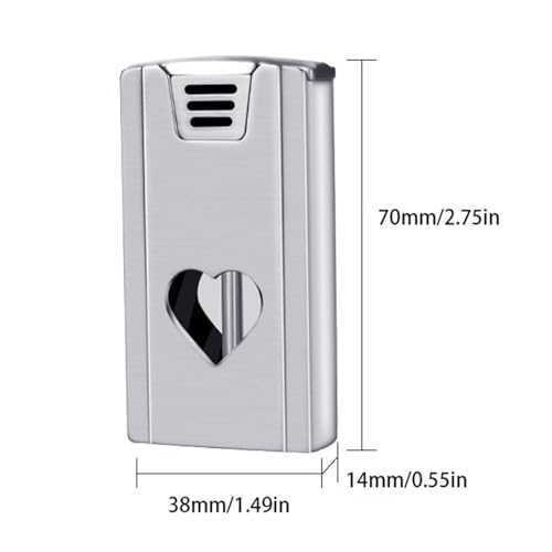 Briquet à kérosène à commande vocale et flamme douce stable