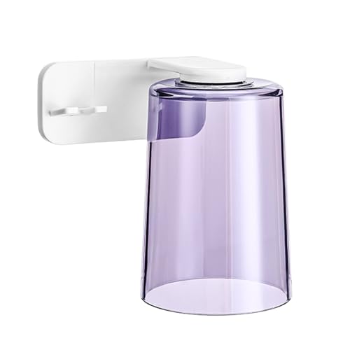 Vasos para Enjuague Bucal | Portacepillos Magnético de Pared Adhesivo,Vaso de Enjuague Bucal y Estante de Almacenamiento,para Ducha Baño Apartamento Residencia Oficina Hotel