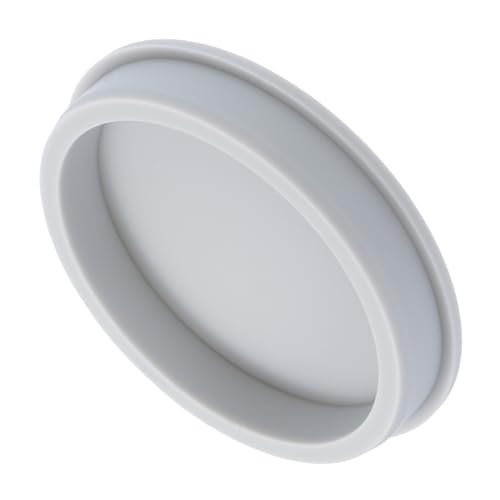 Image of MECCANIXITY High Temp Silicone Plug Mount Dia 98.6mm /3.88 Inch T Shaped Rubber Stopper Hole Plugs for Powder Coating Plating Waterproof Sealing Plugs Grey Pack of 1(OD 105mm /4.13 Inch)