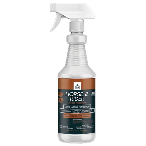 Zone Protects Horse & Rider Fly and Insect Spray with Picaridin – 32oz Trigger Spray, DEET-Free Insect Repellent for Horses and Riders, Repels Flies, Gnats, Mosquitoes, Ticks and No-seeums. - image 7