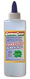 Pegamento líquido transparente (250 ml) indicado para papel, cartón, celofán, tejidos, madera, cuero, etc.