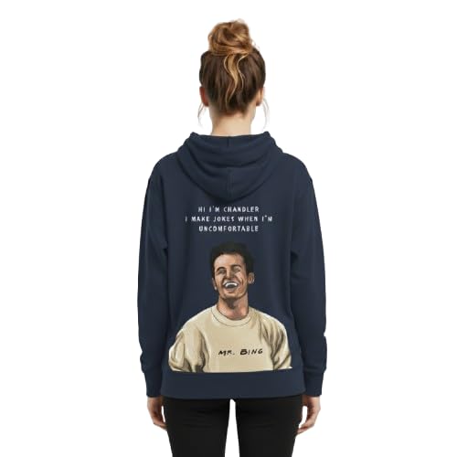 Chandler Printed Women Hoodie | Trendy Casual Printed Hoodie for Women | Cotton Fleece Hoodie Sweatshirt-image-49