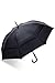 Coolibar UPF 50+ 48" Titanium Fashion Umbrella - Sun Protective (One Size- Black)