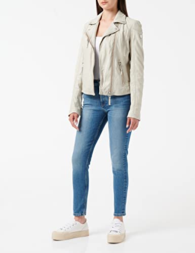 Gipsy PGG S21 LABAGV Cappotto di Pelliccia, Blanco...