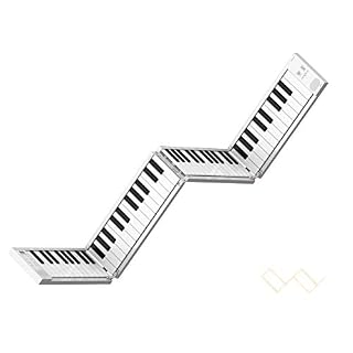 MidiPlus Piano électrique portable pliable de 88 touches - Les Beatles, Paul McCartney, John Lennon, RIngo Starr, George Harrison