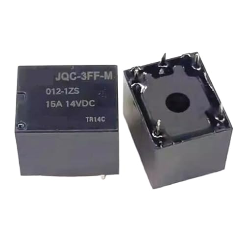 Relé JQC-3FF-M 12V conmutador de alta capacidad 15A para placas electrónicas