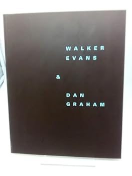 Paperback Walker Evans/Dan Graham [French] Book
