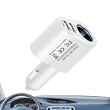 Utilisation pratique : vos appareils extérieurs opérationnels avec cet adaptateur de prise de voiture pratique. Avec une puissance impressionnante de 80 W, il charge sans effort les accessoires de votre voiture, notamment les GPS, les enregistreurs, les aspirateurs, les réfrigérateurs et bien plus encore.