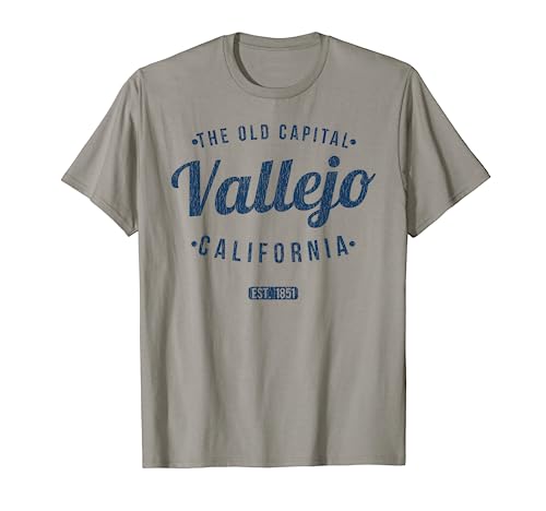 Vallejo California Retro Vintage Souvenir CA Vallejo T-Shirt