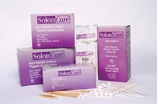 AMD-Medicom 57600 Rayon-Tipped OB-GYN Applicator, Plastic Stick, Non-Sterile, 8