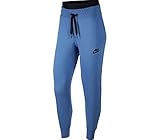 Tapered fit NIKE AR3658 Pantalones, Mujer, Azul (Indigo Storm/Black), 2XL